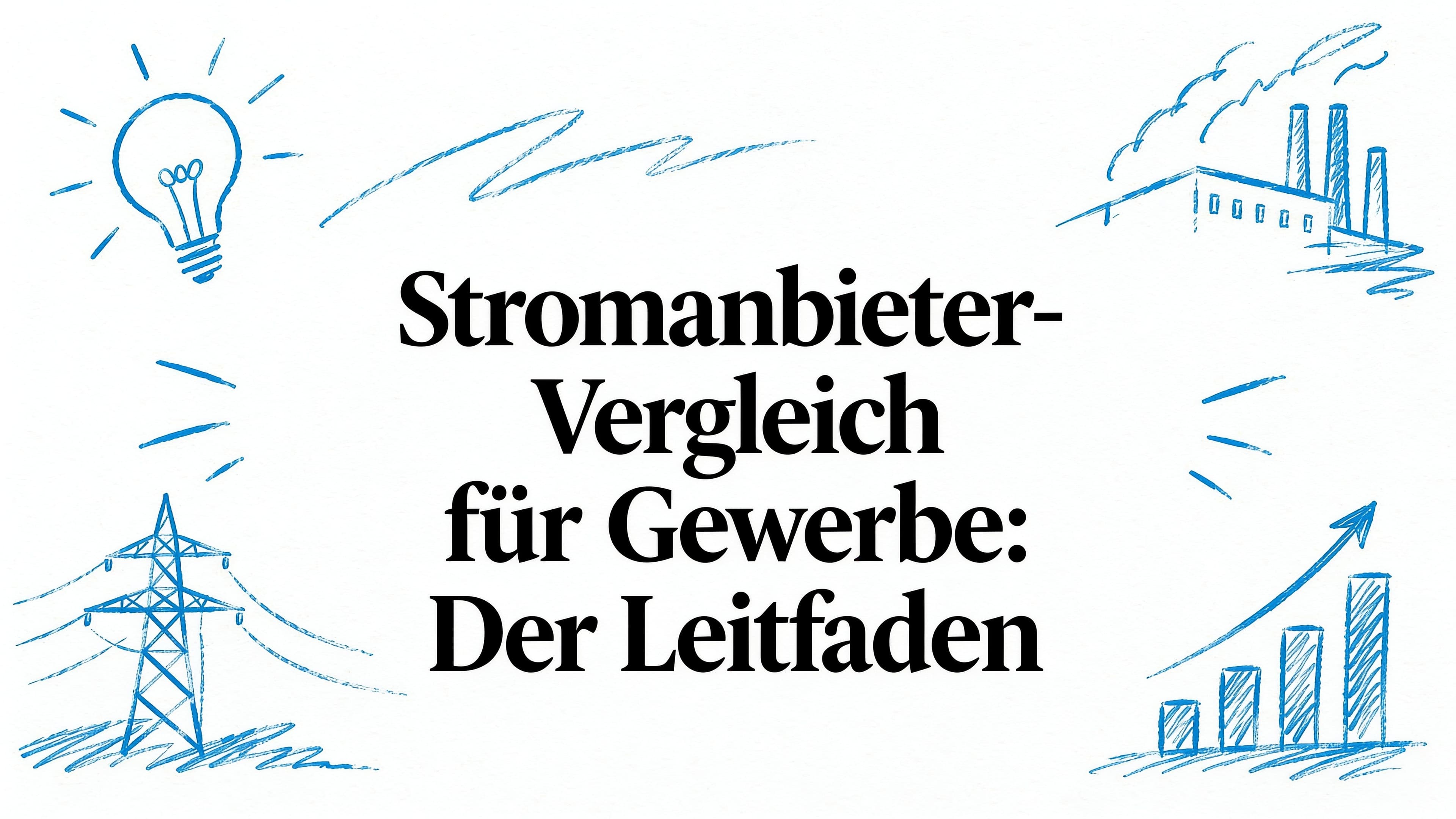 Stromanbieter Vergleich für Gewerbe: Der Leitfaden