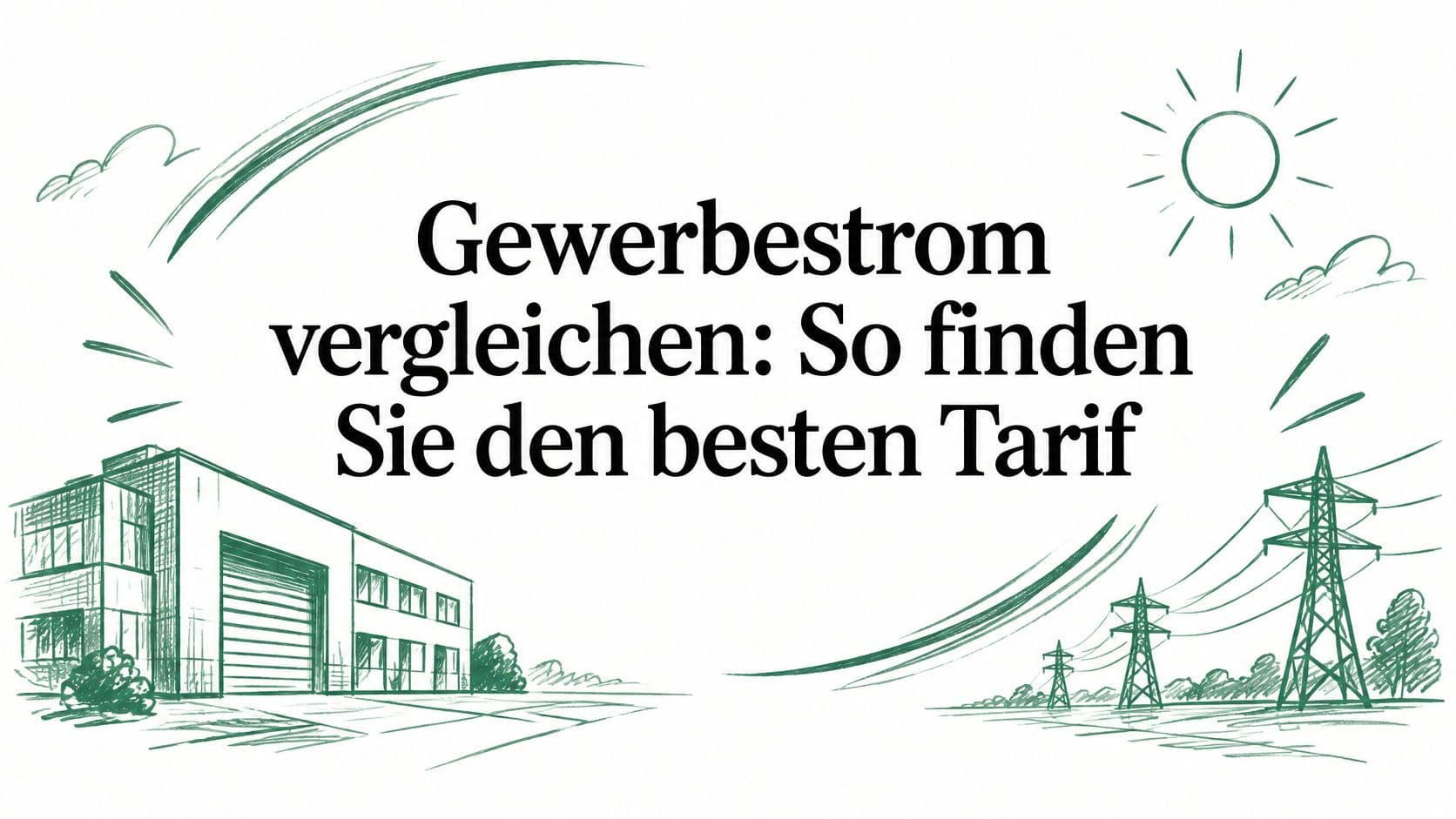 Gewerbestrom vergleichen: So finden Sie den besten Tarif