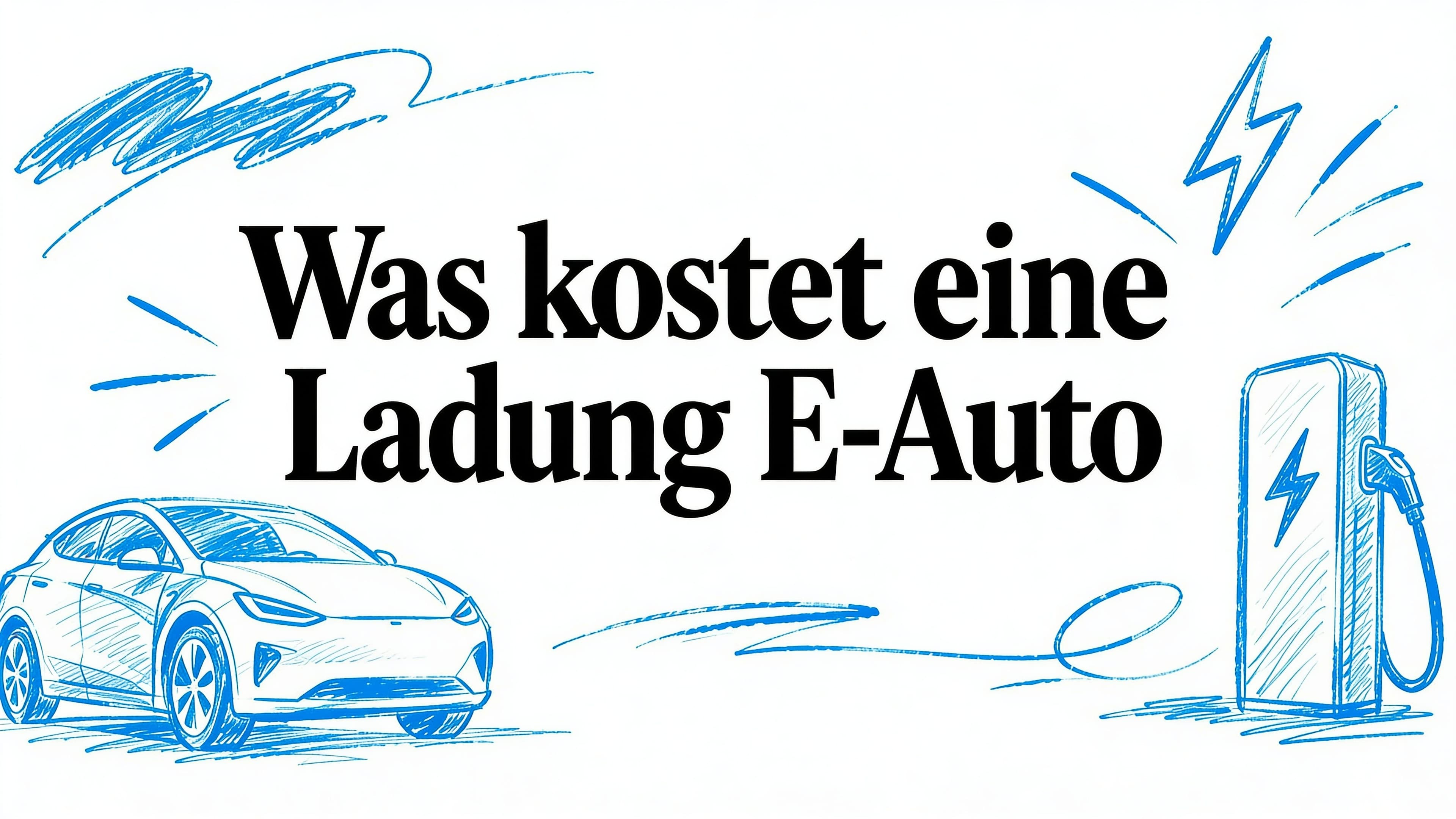 Was kosten eine ladung e auto