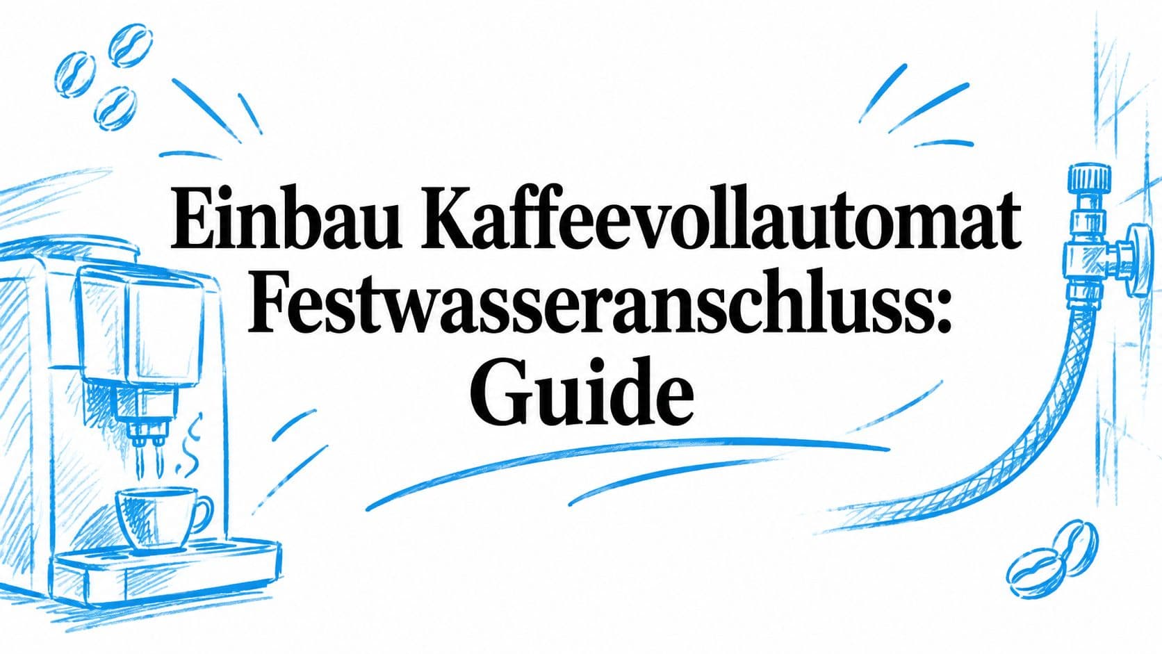 Einbau Kaffeevollautomat Festwasseranschluss: Guide
