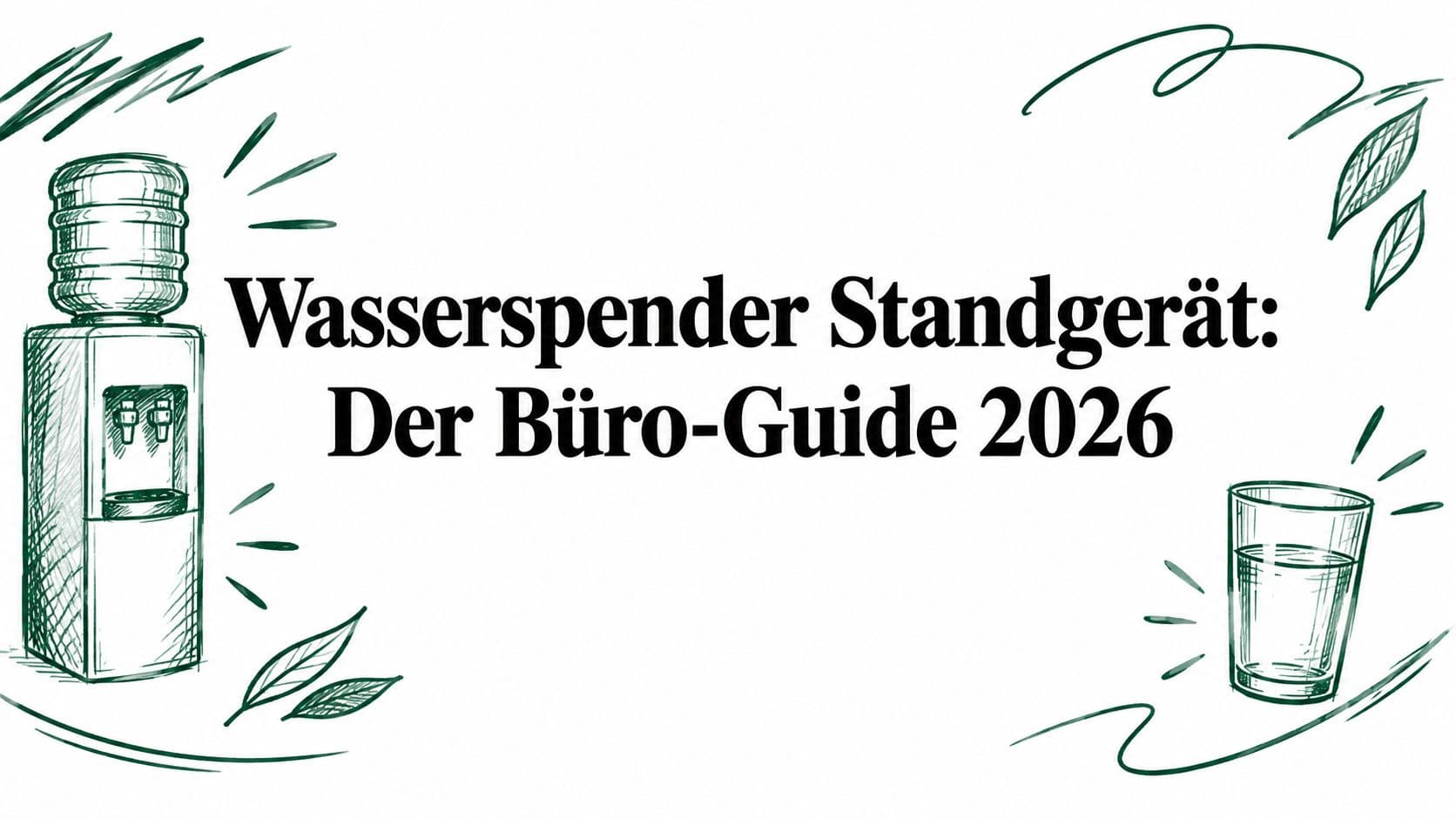 Wasserspender Standgerät: Der Büro-Guide 2026