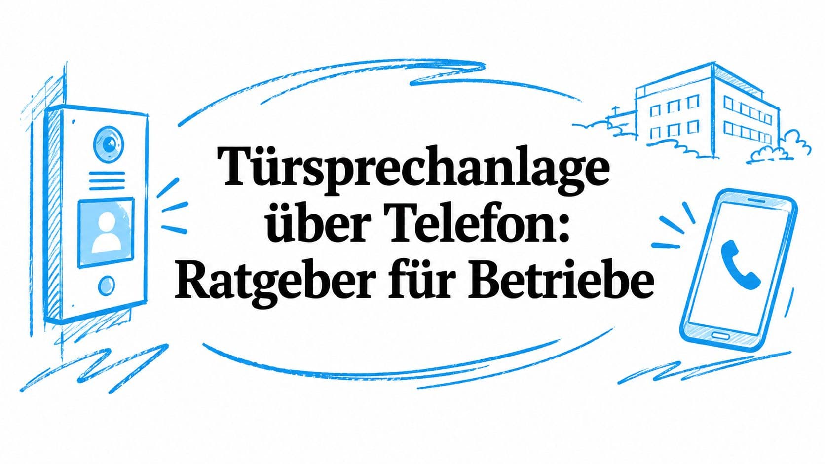 Türsprechanlage über Telefon: Ratgeber für Betriebe