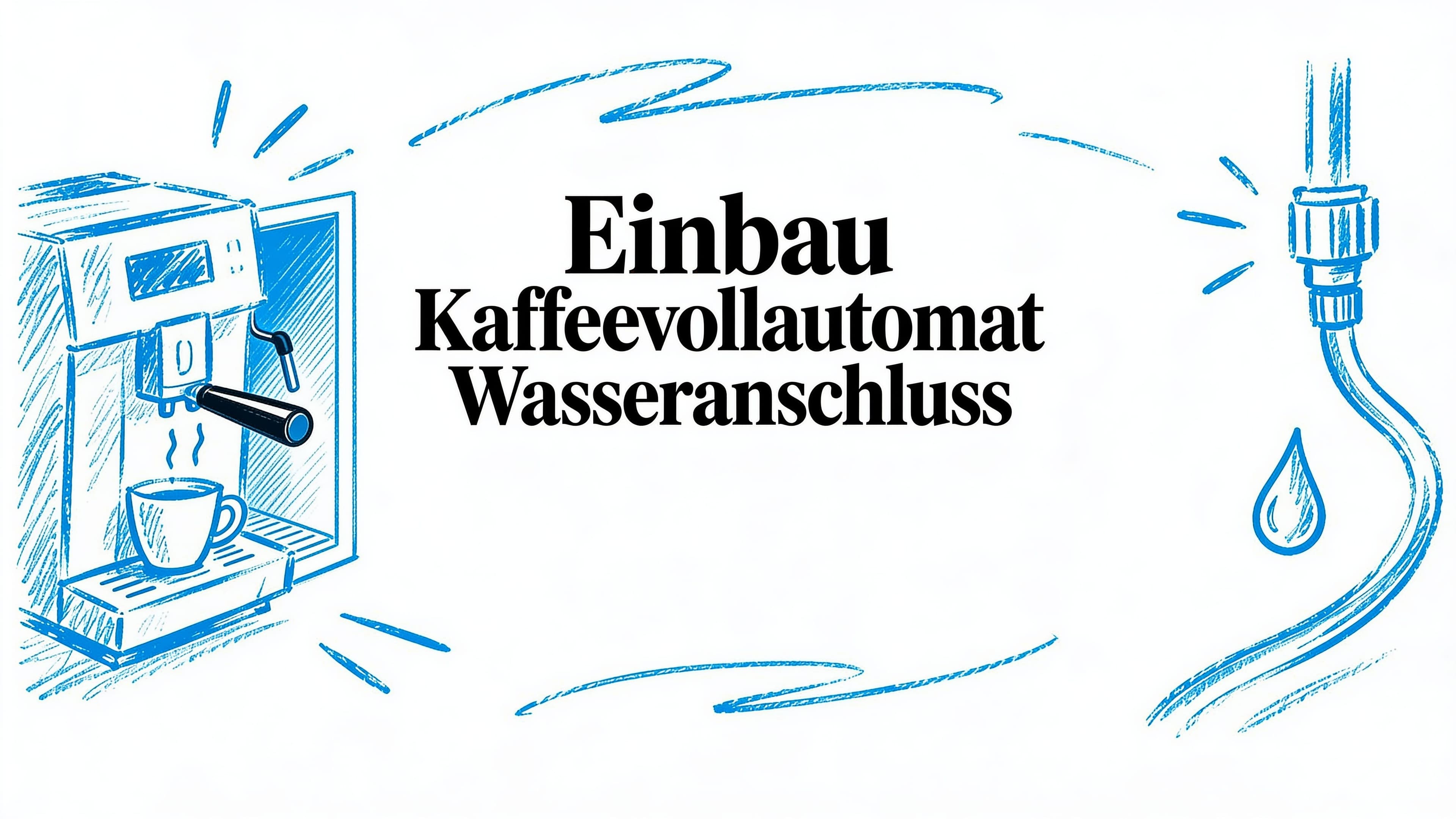 Einbau kaffeevollautomat wasseranschluss