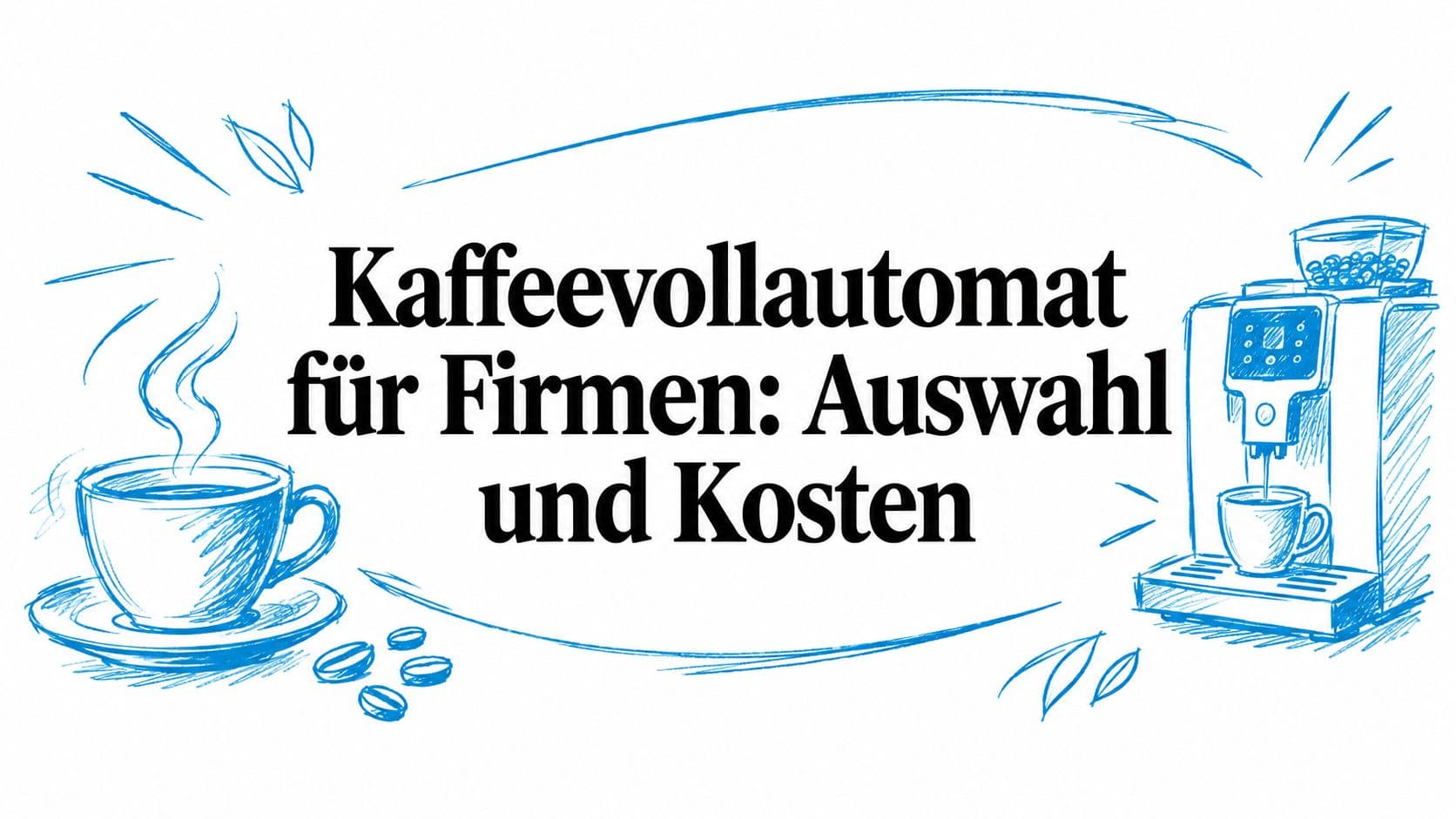 Kaffeevollautomat für Firmen: Auswahl und Kosten