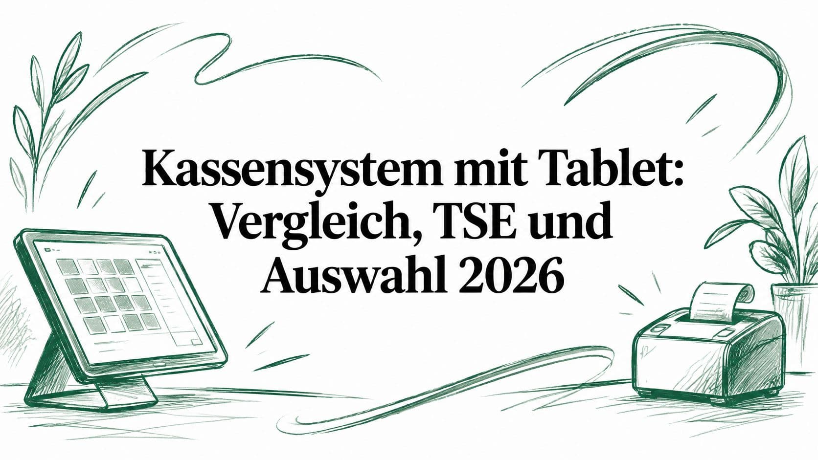 Kassensystem mit Tablet: Vergleich, TSE und Auswahl 2026